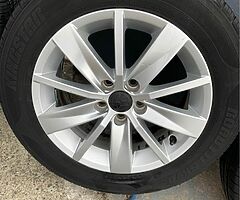 Genuine VW polo alloys - Image 4/6