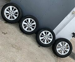 5x112 VW Genuine alloys