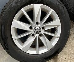 5x112 VW Genuine alloys