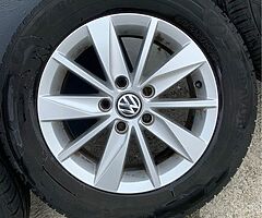 5x112 VW Genuine alloys