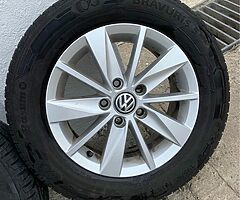 5x112 VW Genuine alloys - Image 4/6