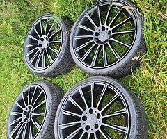 19 inch Mercedes amg alloys wheels