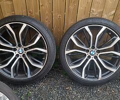 22 inch bmw x5 alloys and tires