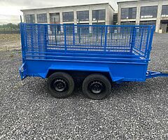 8X4 Builders Trailer With Removable Sides