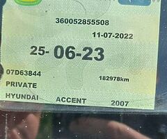 hyundai accent automatic 2007 - Image 10/10