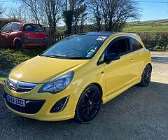 2012 Vauxhall Corsa Limited Edition