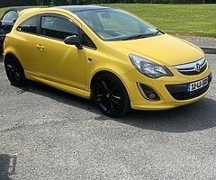 2012 Vauxhall Corsa Limited Edition