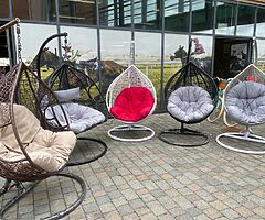 NEW RATTAN EGG SWING CHAIR / DELIVERY 