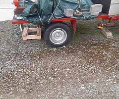 6   by  4  trailer  flat  body   used  for  transporting  small  vintage  engines  around  shows