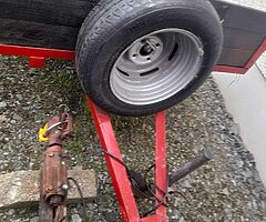 6   by  4  trailer  flat  body   used  for  transporting  small  vintage  engines  around  shows