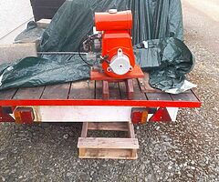 6   by  4  trailer  flat  body   used  for  transporting  small  vintage  engines  around  shows - Image 3/7