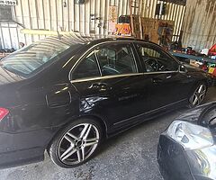 2010 MERCEDES-BENZ 
C220 AMG CHAIN STRETCHED