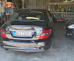 2010 MERCEDES-BENZ 
C220 AMG CHAIN STRETCHED