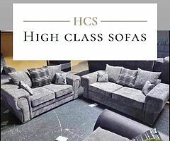 Brand new high quality designer 3+2 suite of furniture
