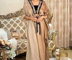 Vip kaptan fabric- indian moslin cotton silk long-50 body free size