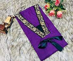 Vip kaptan fabric- indian moslin cotton silk long-50 body free size