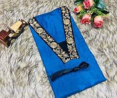 Vip kaptan fabric- indian moslin cotton silk long-50 body free size - Image 4/6