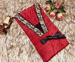 Vip kaptan fabric- indian moslin cotton silk long-50 body free size - Image 5/6