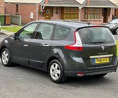 Grey 2011 Renault Grand Scenic 1.6 petrol VVT Dynamique TomTom 5dr for sale, may swap or P/X - Image 4/10