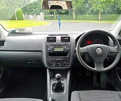 2008 VOLKWAGEN GOLF 1.9TDI 5 SPEED MANUAL NCT AND TAXED
