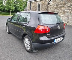2009 VOLKWAGEN GOLF 1.9TDI 5 SPEED MANUAL NCT AND TAXED - Image 10/10