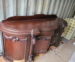Sideboard in need of restoration  7ft 2 long x 2ft 2 wide  . Ono