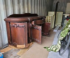 Sideboard in need of restoration  7ft 2 long x 2ft 2 wide  . Ono