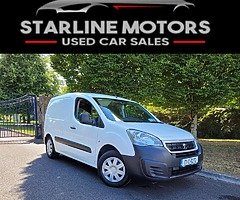 2017 Peugeot Partner 3 seater 