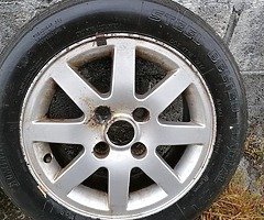 Ford KA alloys