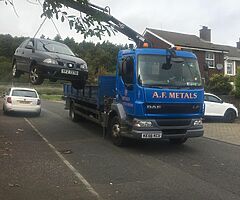 WE BUY ALL SCRAP VEHICLES