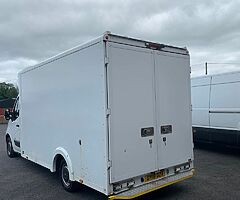 2018 Vauxhall Movano Low loader luton van