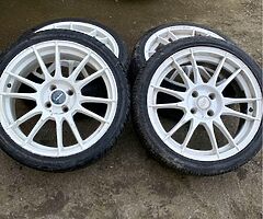 4x100 17” alloys swaps