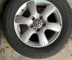 5x120 Genuine Transporter alloys