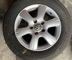 5x120 Genuine Transporter alloys