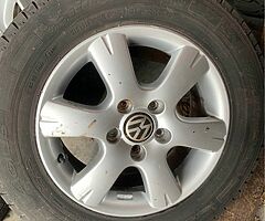 5x120 Genuine Transporter alloys - Image 4/6