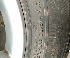 5x120 Genuine Transporter alloys - Image 5/6