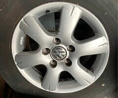 5x120 Genuine Transporter alloys - Image 6/6