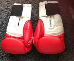 Adidas Boxing gloves and hand wraps