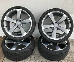 19” 8.5j genuine ttrs for sale