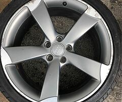 19” 8.5j genuine ttrs for sale - Image 3/6