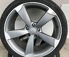19” 8.5j genuine ttrs for sale - Image 4/6