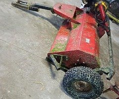 Quad flail topper mower for sale