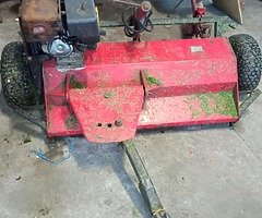 Quad flail topper mower for sale