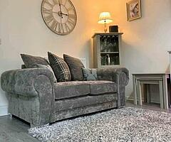 Brand new high quality designer 3+2 suite of furniture
