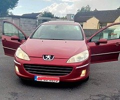 PEUGOET 407 2008 1.7 HDI DIESEL 5 DOOR HATCHBACK SALOON - Image 4/8
