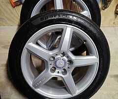 €150 Mercedes AMG Alloys 17"