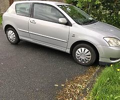 Toyota corolla FRESH NCT