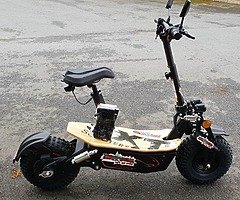 50 KPH Electric Scooter SXT 2000 Watt (FINANCE) AMAZING scoot @ muckandfun