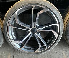 19in 5x112 TCR style alloys