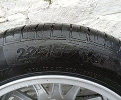 New BMW tyres with Alloys 225/55/17 - Image 4/6